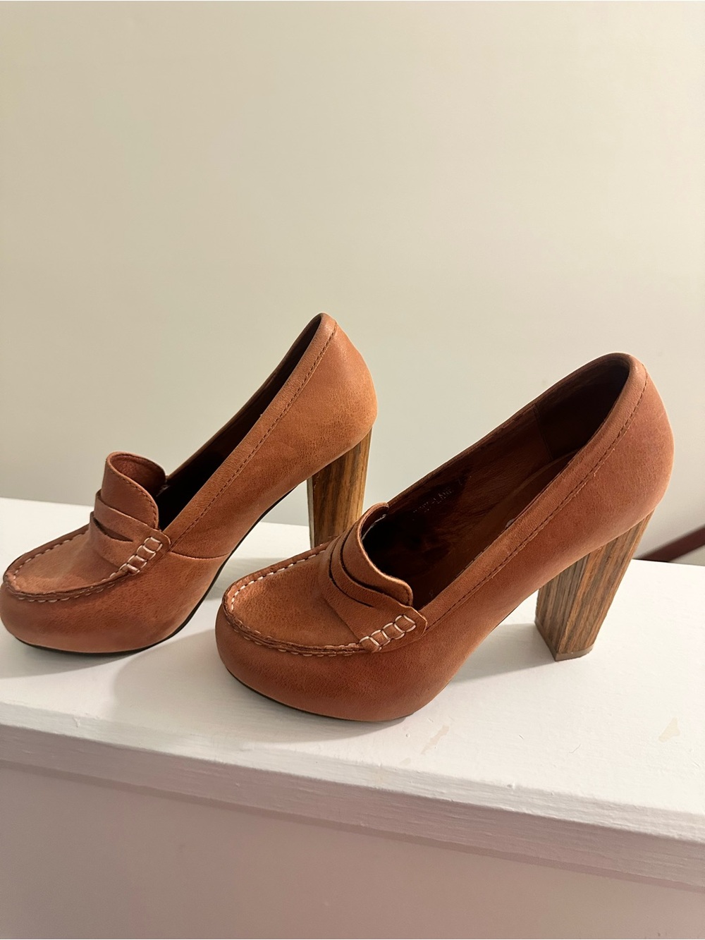 Jeffery Campbell Penny Lane Platform Loafers 7.5 - Picture 7 of 7